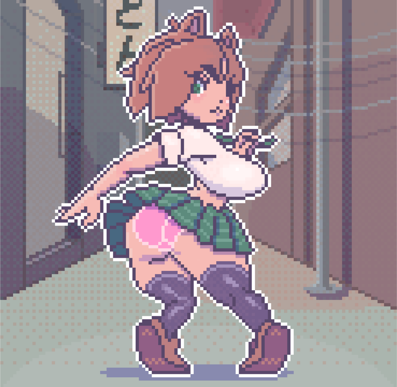 Catgirl Posing